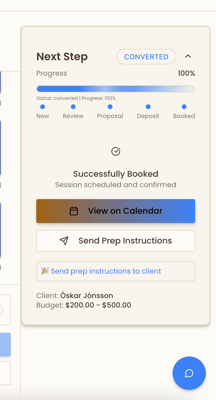 Action Panel – What's Next